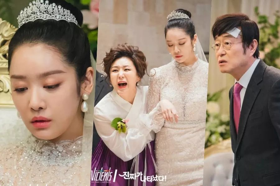In “The Real Has Come!” Cha Joo Young is devastated after Baek Jin Hee crashes her and Ahn Jae Hyun’s wedding.