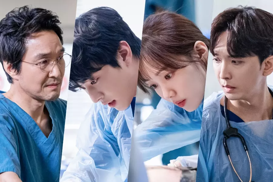 Han Suk Kyu, Ahn Hyo Seop, Lee Sung Kyung, and Yoon Na Moo Fight For Patients In “Dr. Romantic 3”