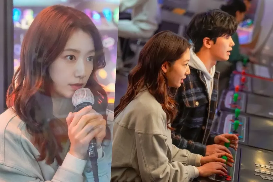 Park Hyung Sik and Park Shin Hye Have A Cute Arcade Date in “Doctor Slump”